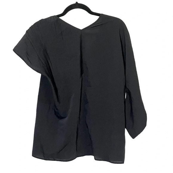 Zero + Maria Cornejo Accordion Asymmetrical Blouse 8 - Picture 7 of 7